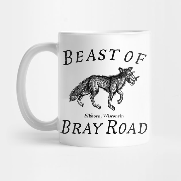 Beast of Bray Road Cryptid Werewolf by Huhnerdieb Apparel